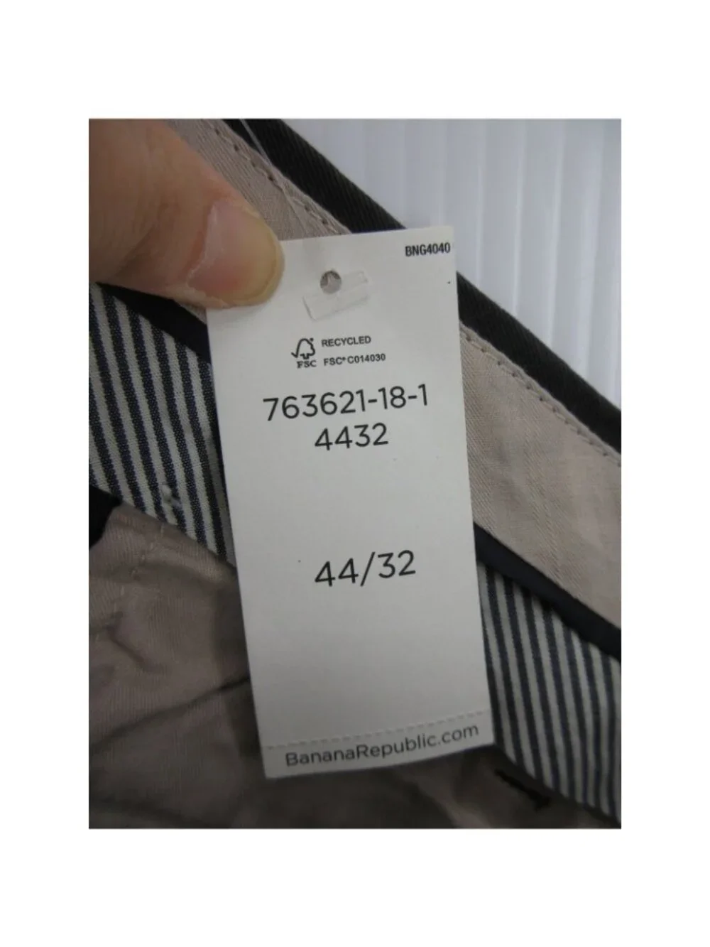 Banana Republic Pants 44X32 Gavin Chino Baggy Trousers Preppy Y2K NEW